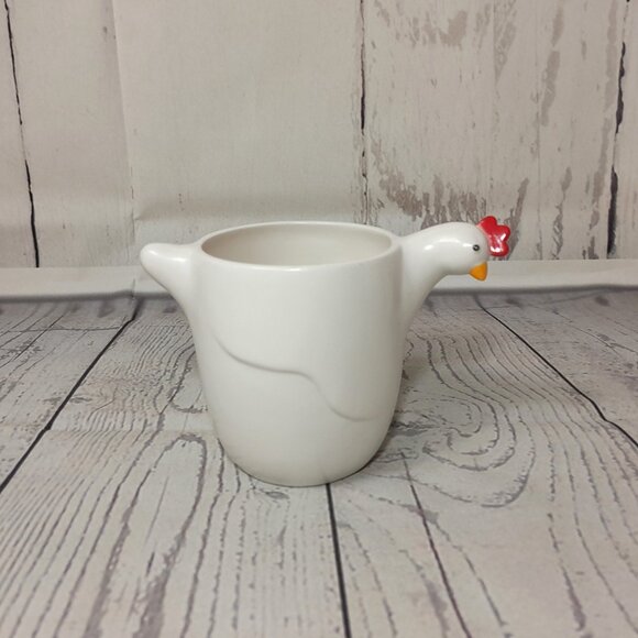 Department Dept 56 French Hen Mug Set Of 4 Country Kitchen Farmhouse 2004 - Picture 2 of 16